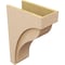 Ekena Millwork 8"W x 16"D x 24"H Classic Helena Rough Cedar Woodgrain TimberThane Corbel, Primed Tan CORUR08X16X24HELRCPR - alternate 2
